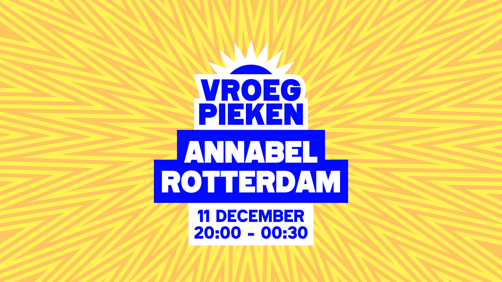 Vroeg Pieken in Annabel, Rotterdam